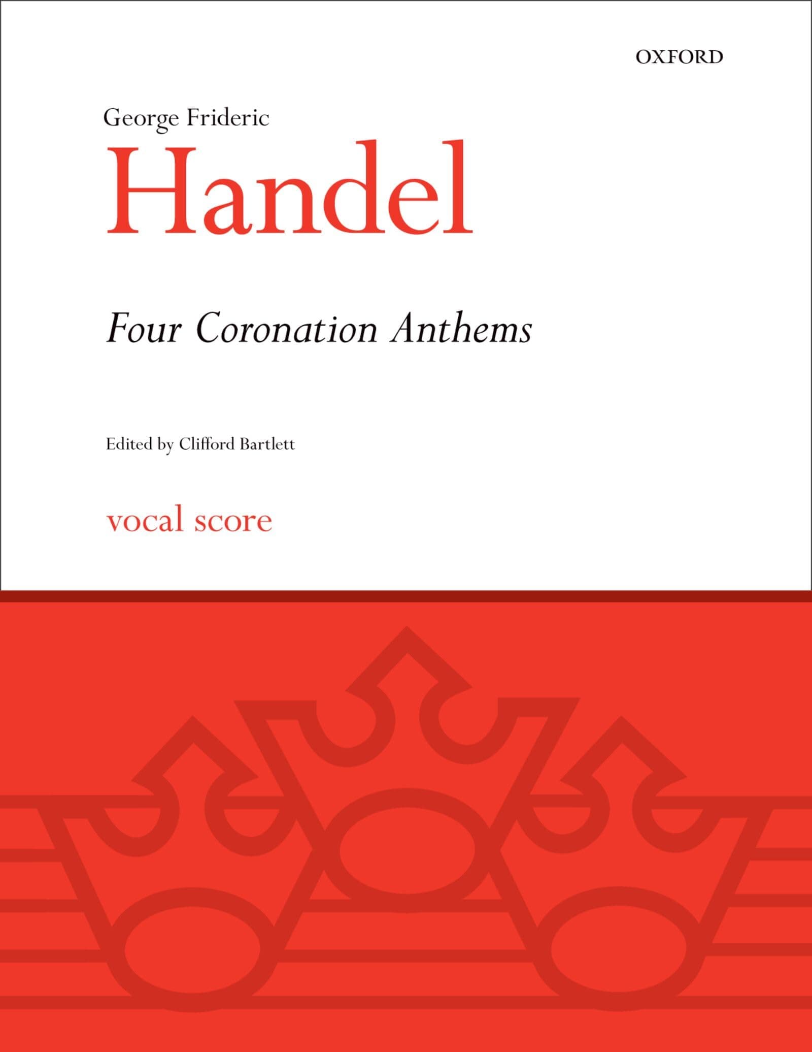 Four Coronation Anthems: Vocal score (Classic Choral Works)