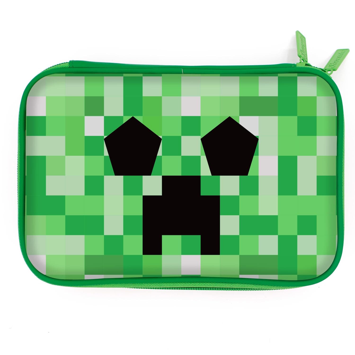 SOOCUTE School Boys Pencil Bag Pen Case With Compartments - Large Capacity Students Stationery Pouch With Zipper Closure - Cute Accessories Storage Box Organizer For Kids Girls Toddlers