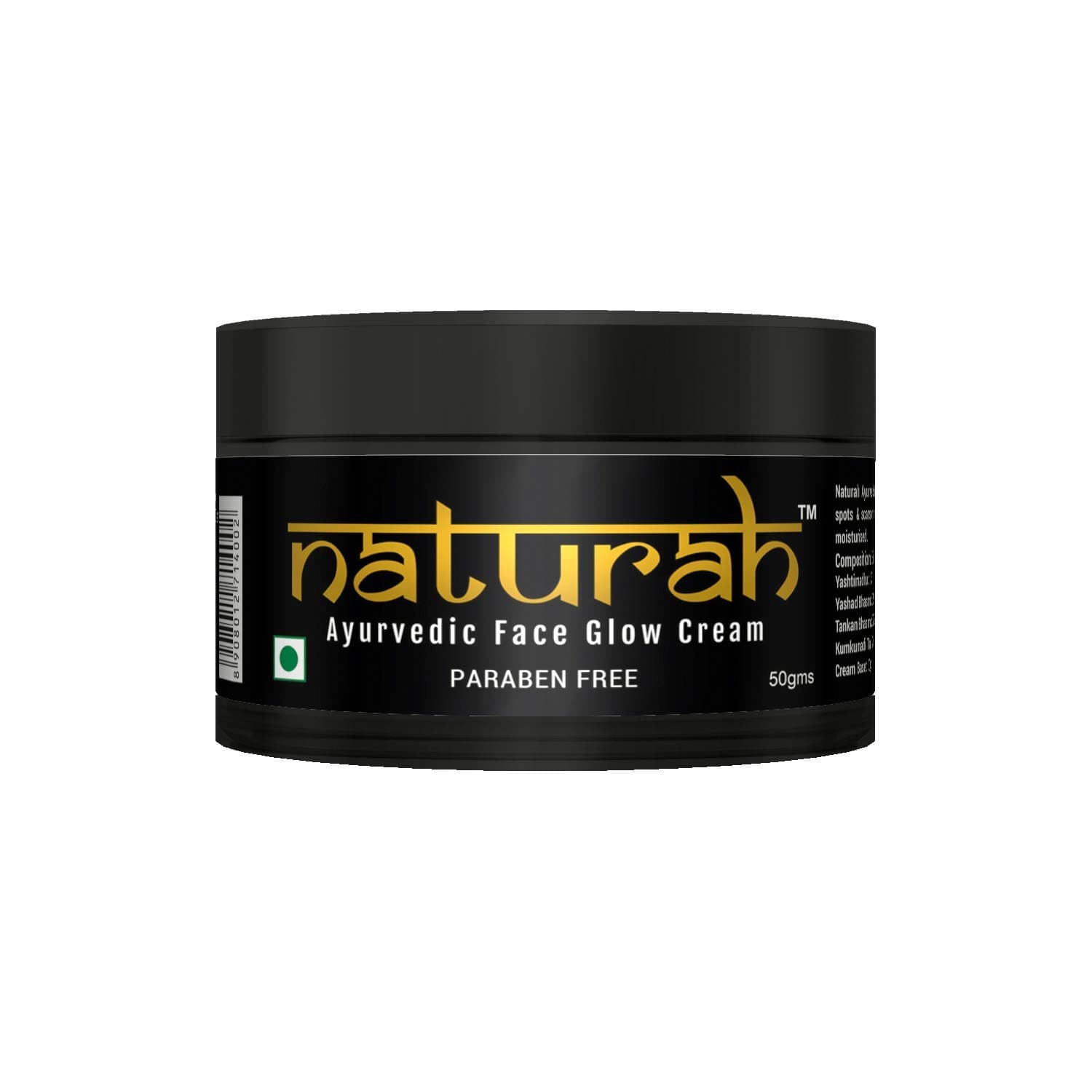 Naturah Pigmentation Removal Ayurvedic Face Glow Skin Cream For Women & men | Paraben Free - 50 gm