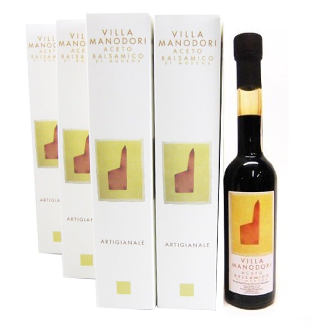 Villa Manodori Balsamic Vinegar - Half Case - SIX 8.5oz Bottles