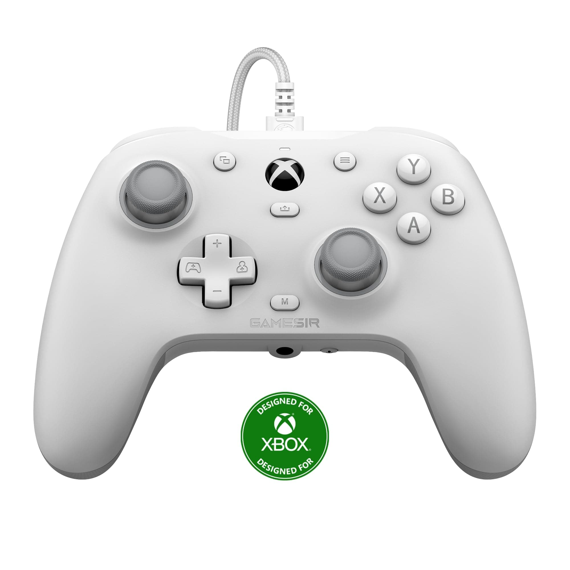 GameSir G7 HE Wired Controller, Officially licensed Controller for Xbox Series X|S, Xbox One, Windows 10|11, PC, Video Game Controller with Hall Effect Sticks (White)
