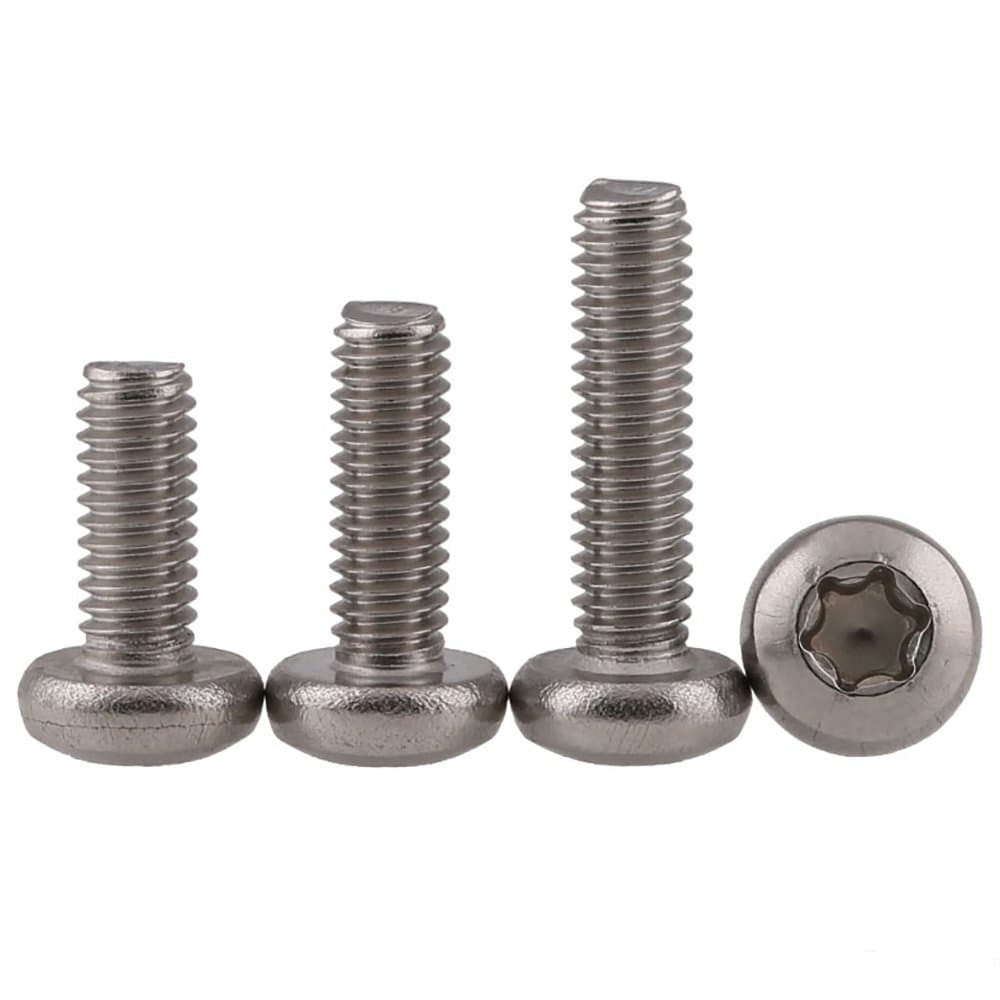 Sinmova 10PCS Stainless Steel M8 x 55mm Torx Security Anti Theft Pan Head Countersunk Bolts Machine Screws
