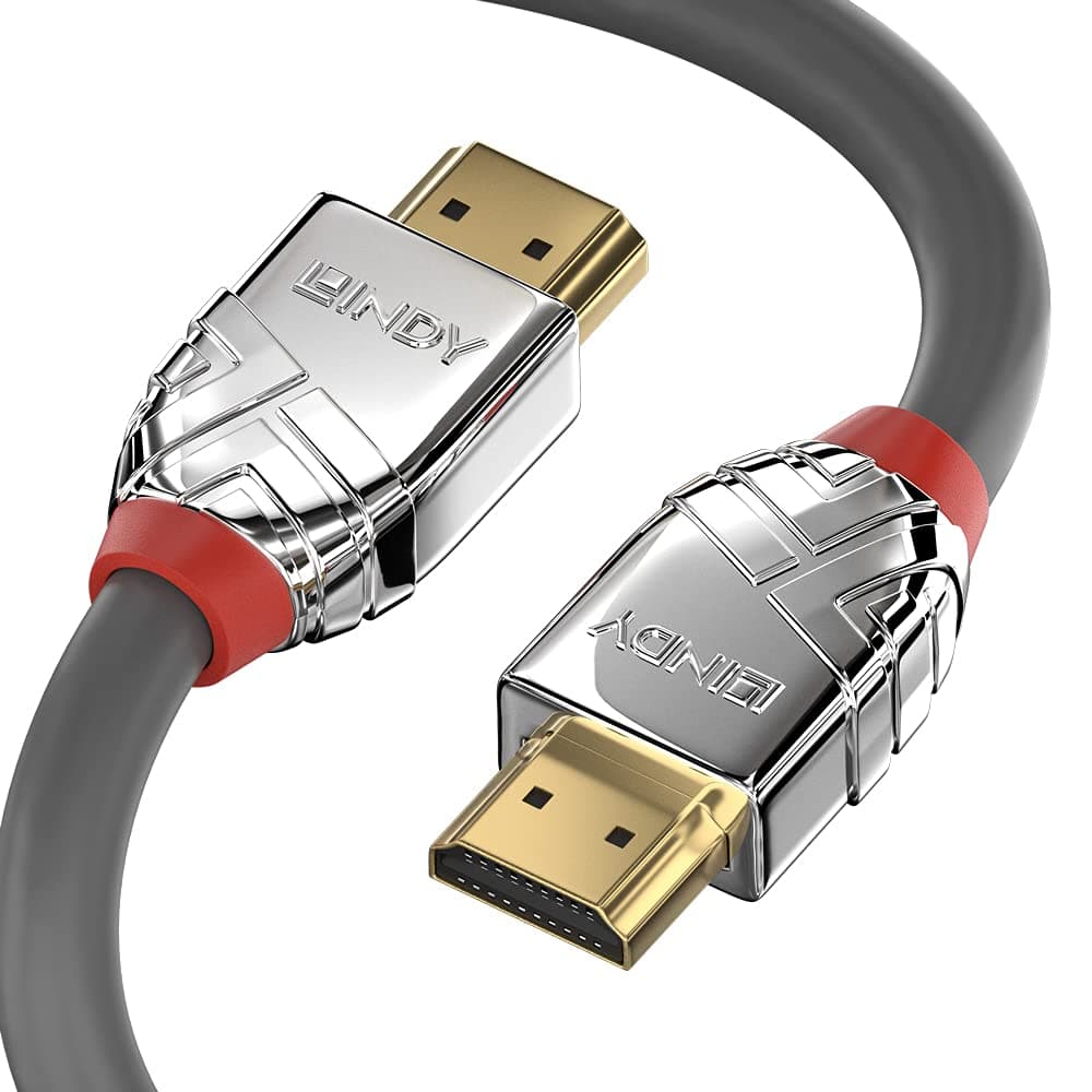 LINDY 3m High Speed HDMI Cable, Cromo Line Premium Design Gold Plated, Ethernet