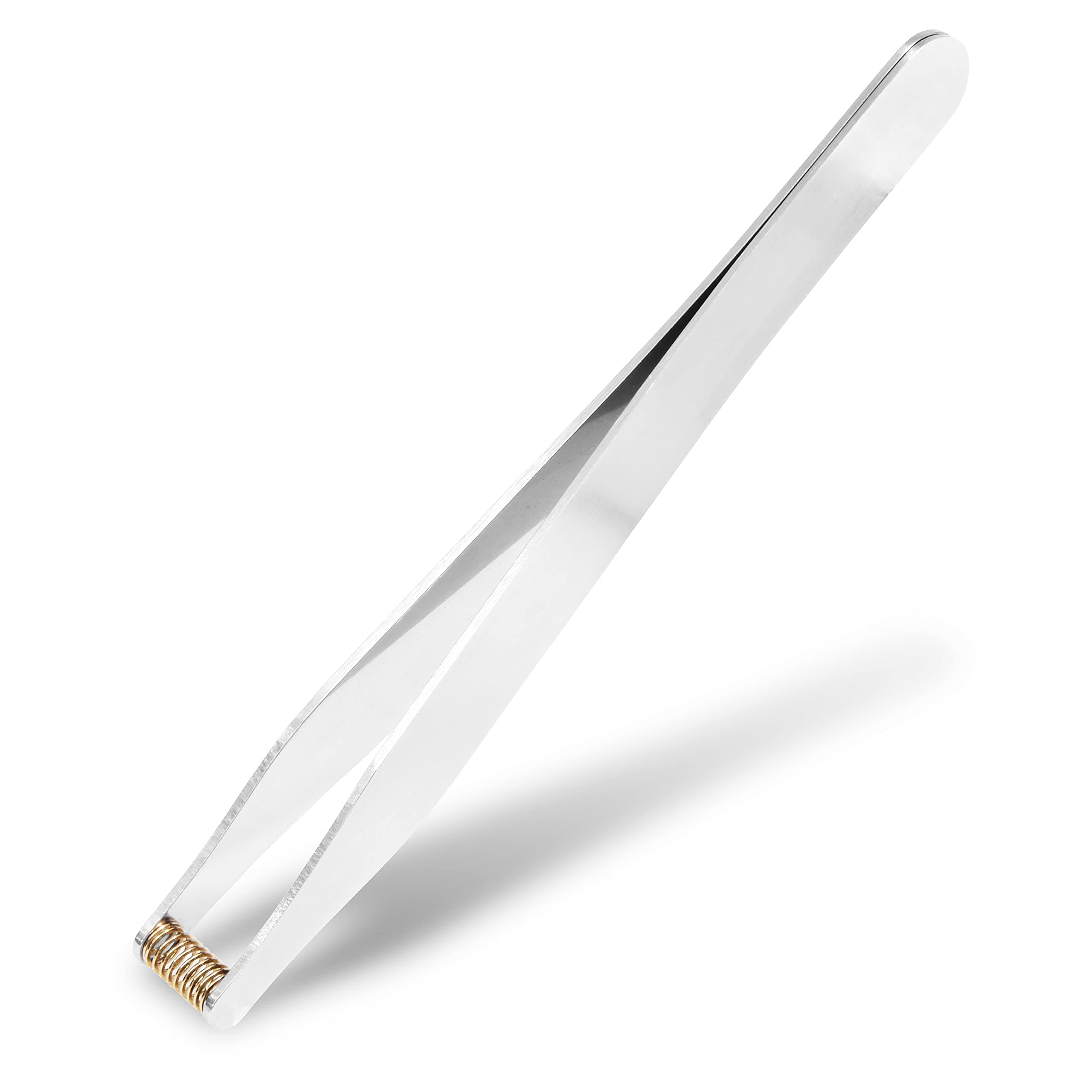 Seki Japan Ear Hair Trimmer, Stainless Steel Clipper Tweezers, Spring Hair Removal Trimming Tool Safe Design