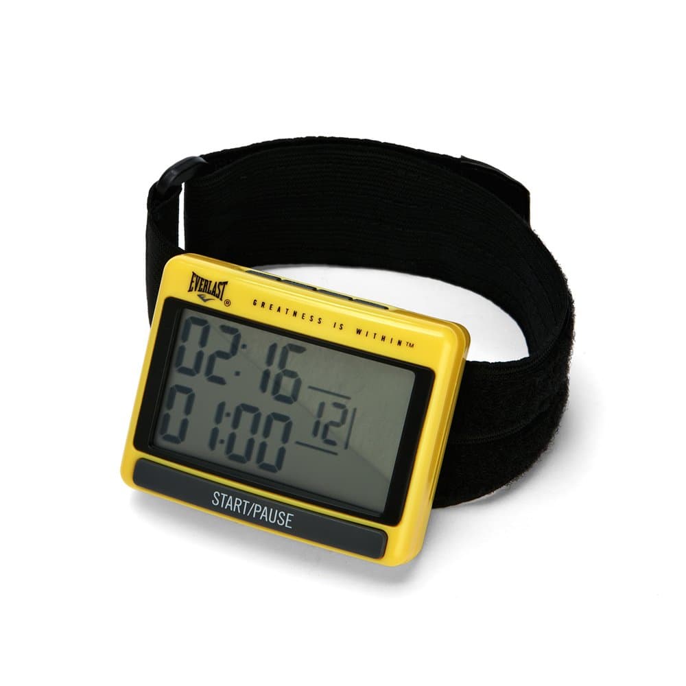Everlast Interval Training Timer, Other, Yellow, One Size