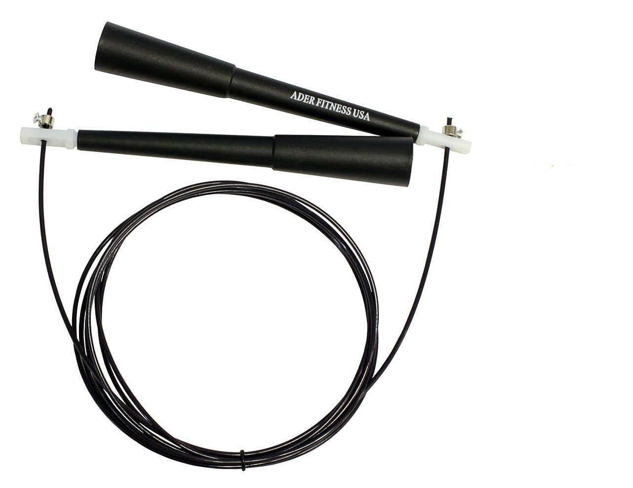 Zoldir - #1 Best Selling Adjustable Jump Rope - Fast Speed Cable for Mastering Double Unders - Best For Cross Fitness Training - WOD's - Boxing - MMA - Exercise and Fitness - Includes - Carry Case - Spare Screw & Allen Key. 100% Satisfaction and Money Back Guarantee!