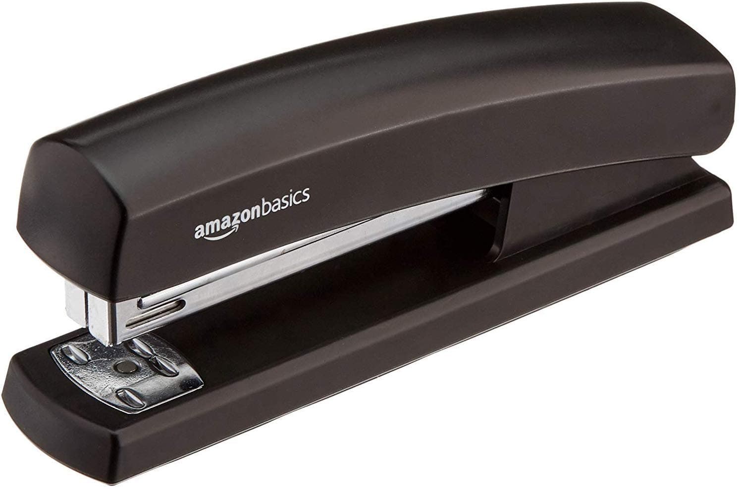Amazon Basics Stapler With 1000 Staples, Matte Black