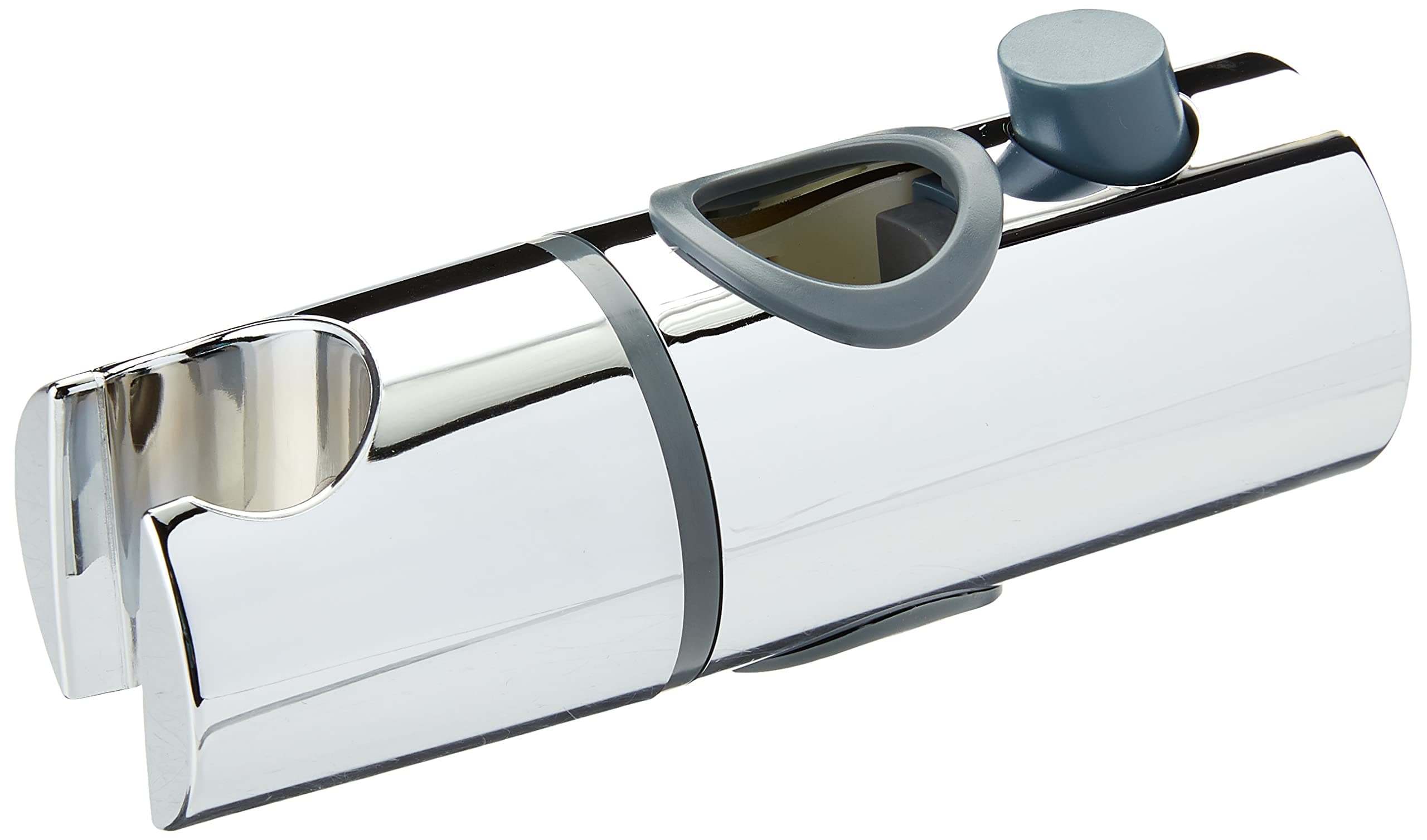 Replacement Hand Shower Bracket, Shower Riser Rail Slider, Universal Fit, Chrome, 22mm