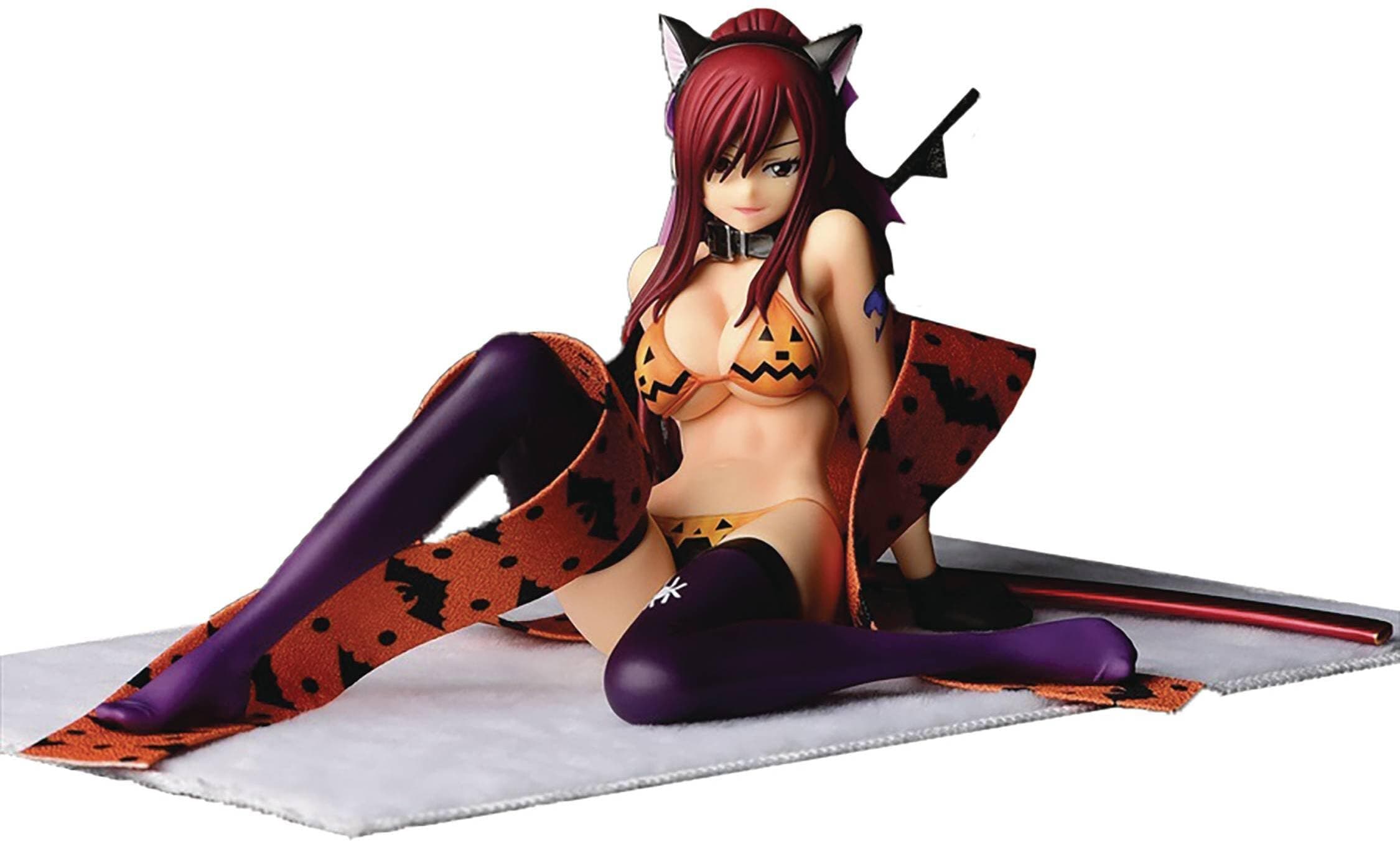 ORCATOYS Orcatoys Fairy Tail: Erza Scarlet (Halloween Cat) Gravure Style 1:6 Scale PVC Figure