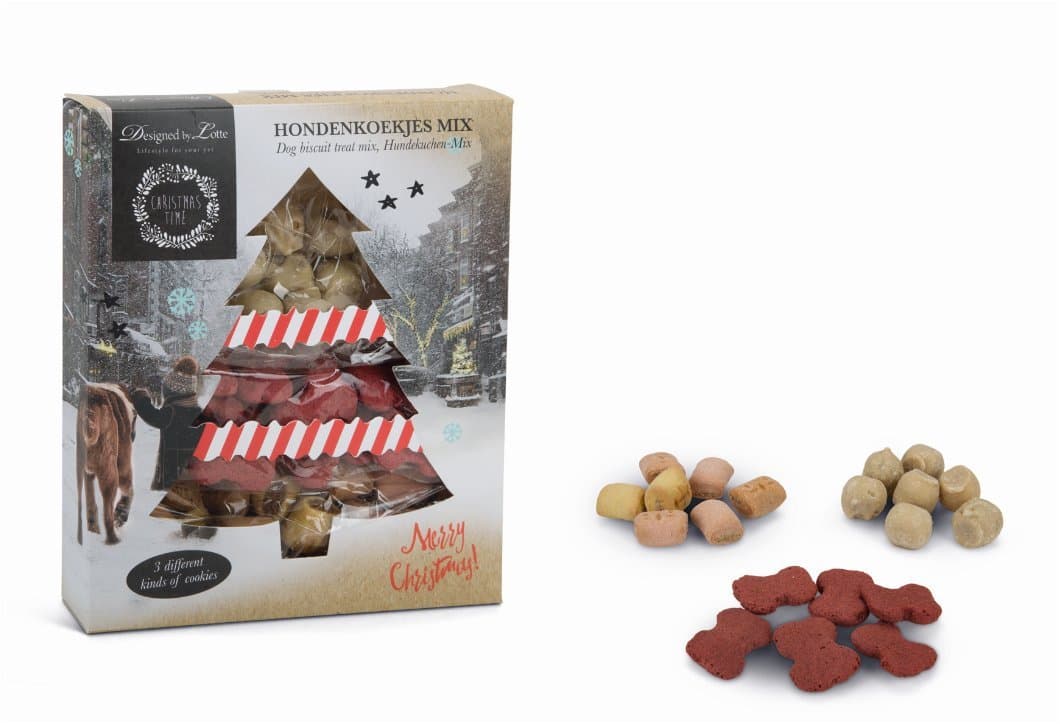Designed by Lotte Christmas Time Dog Snacks, 185 g