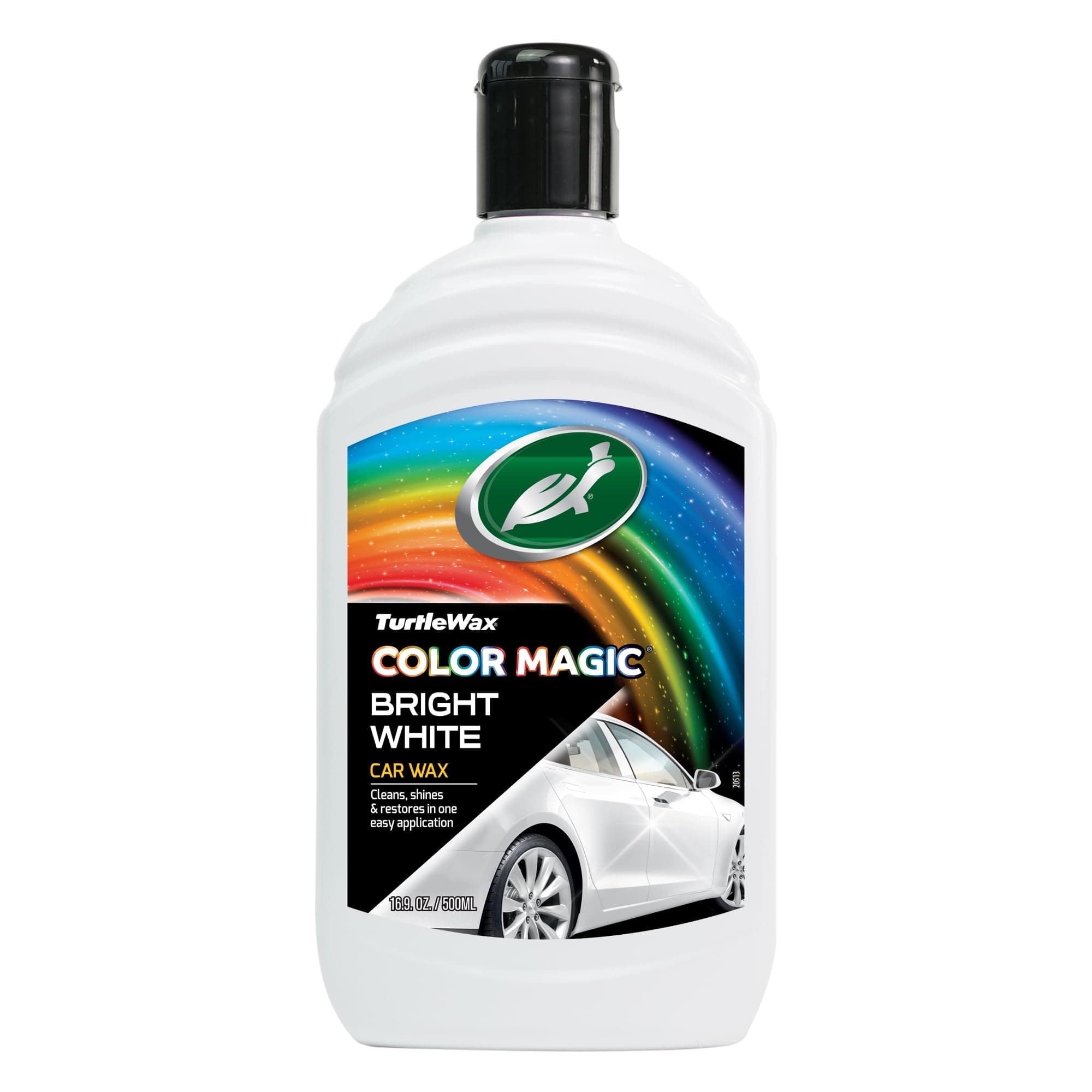 Turtle Wax 52712 Color Magic Car Paintwork Polish Restores Color and Shine White 500ml
