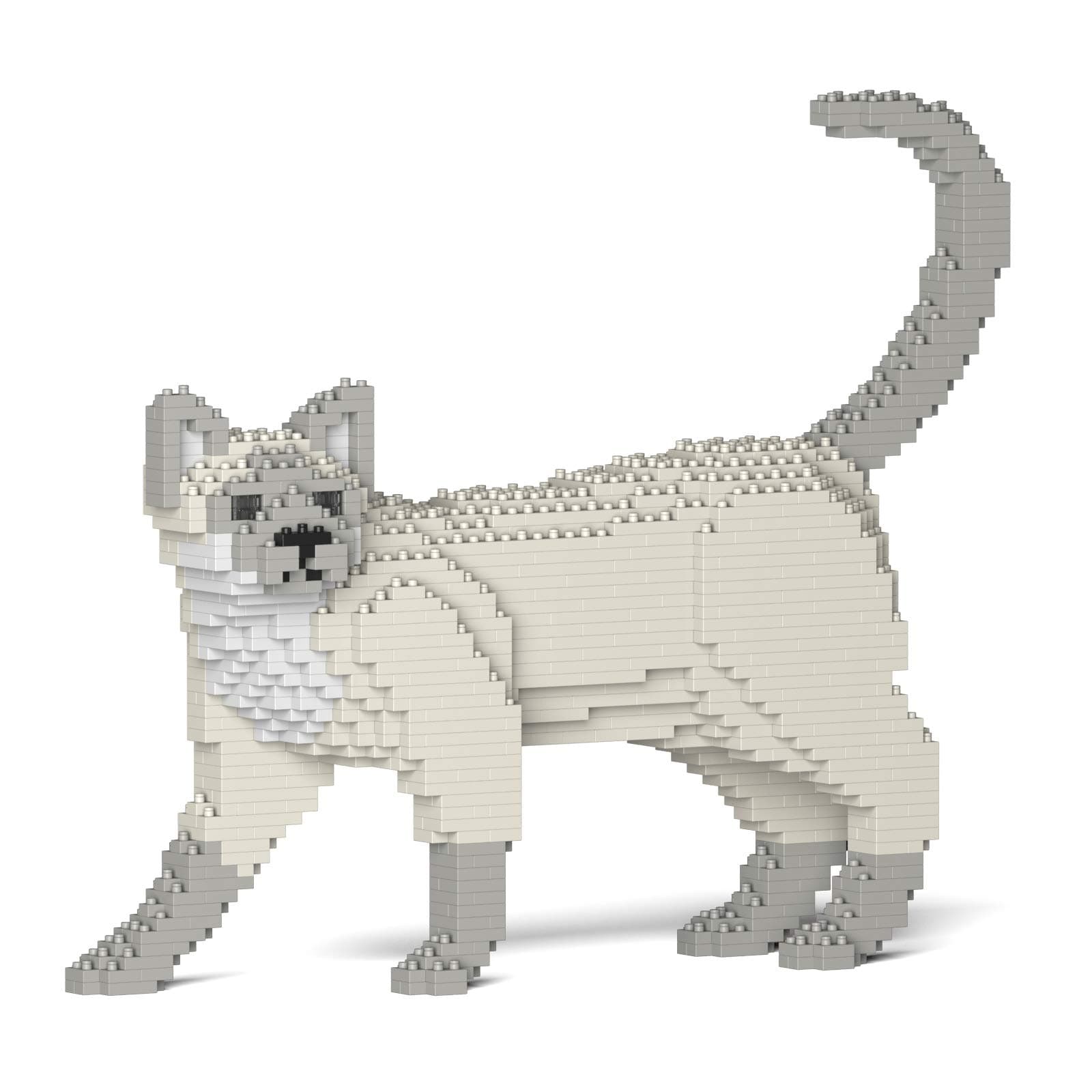 JEKCA Tonkinese Cat 02S-M02 | Cat Plastic Building Blocks | Age 14+