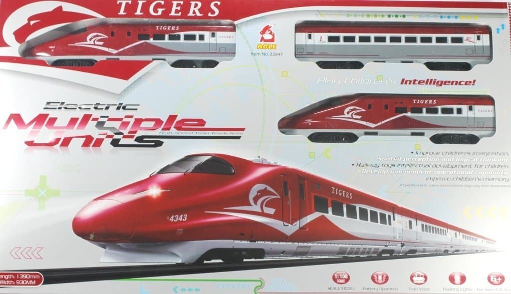 BABY N TOYYS Tiger Metro Bullet Train Set