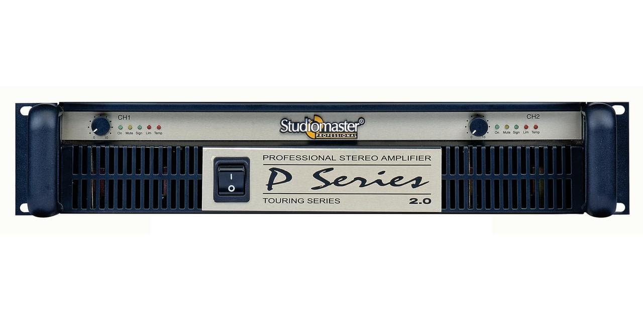 Studiomaster PA Series Class H2 Professional Power Amplifier PA 2.0