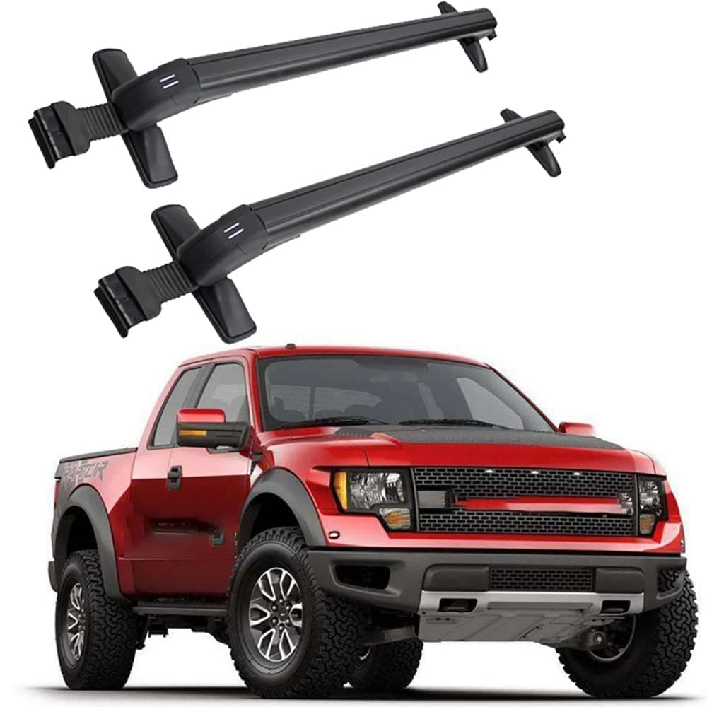 GHXSport 2pcs car Crossbar Roof Racks, for FORD F-150 dedicated Cross Bars Transporting & Storage Rooftop Luggage Holder
