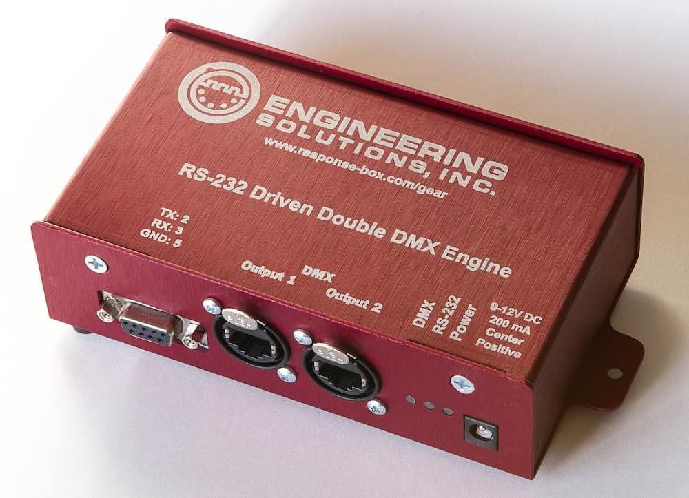 RS-232 Double DMX Engine - RJ45 Output