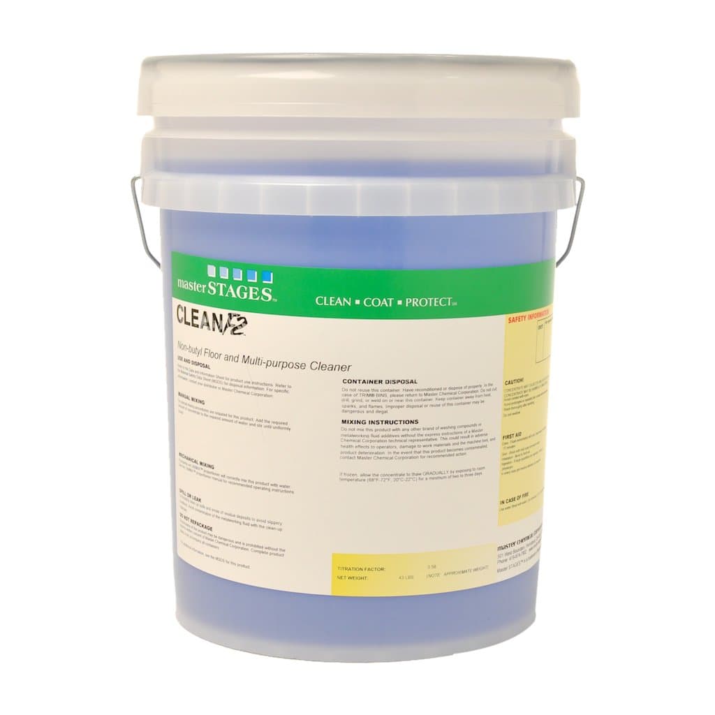 CLEANF2/5 Clean F2 Non-Butyl Floor and Multi-Purpose Cleaner, Blue