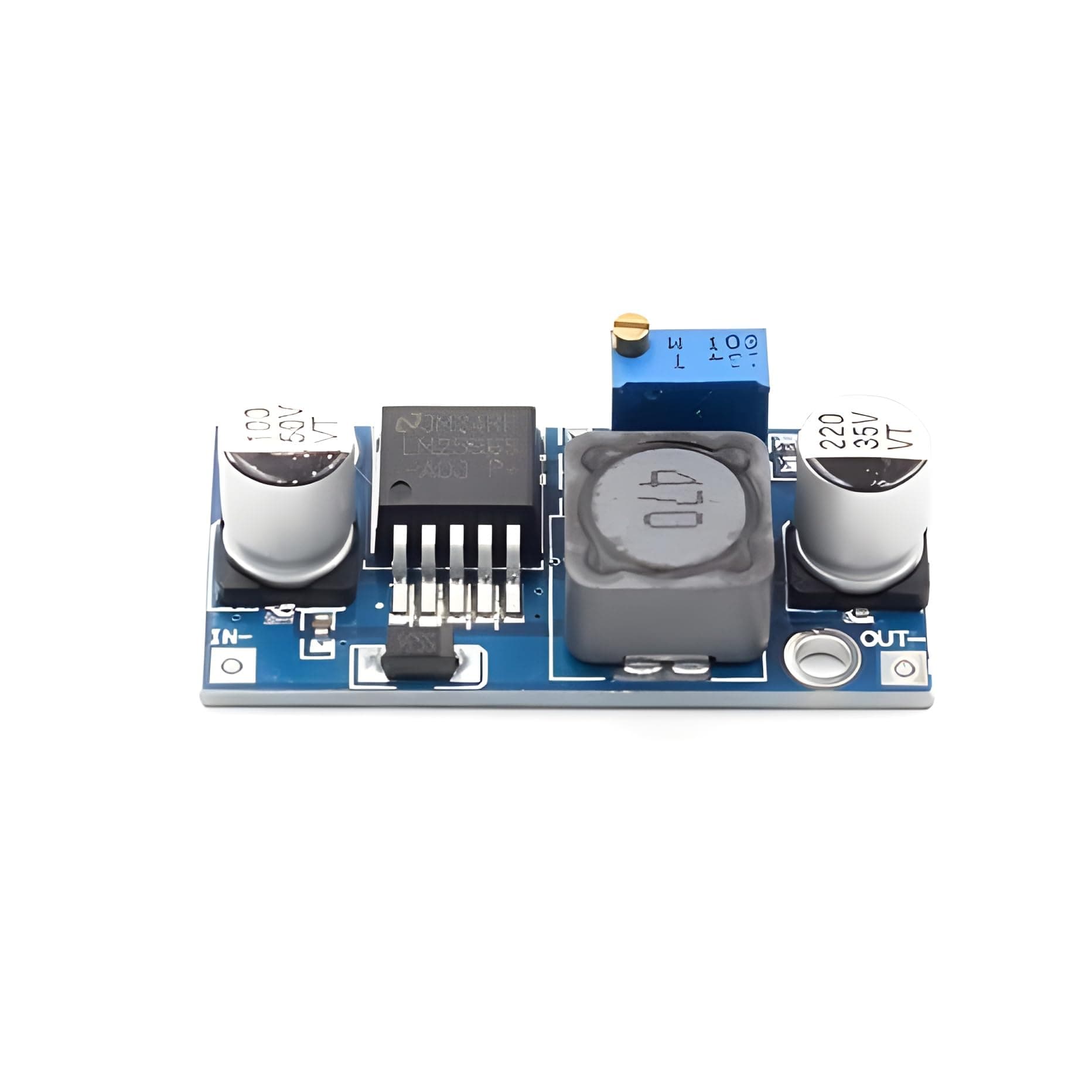 Lm2596 Dc -dc Buck Converter Step Down Module Adjustable Voltage Power Supply Module/Board/kit, A 24v to 18V/12V/9V/5V, 12V to 9V/5V 3A/Ampere