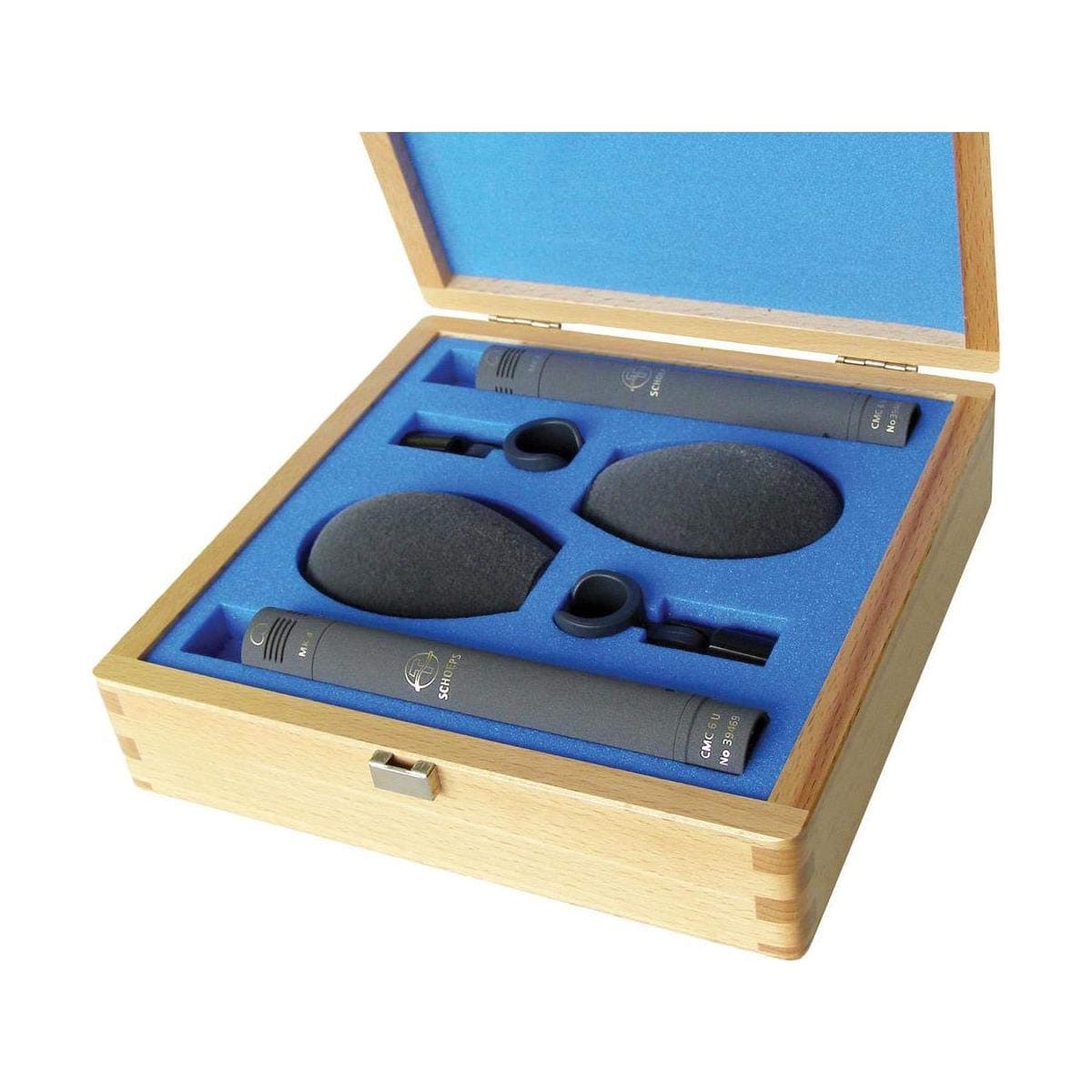 Schoeps Colette Series Stereo Set, Includes 2x CMC6 Amplifiers, 2x MK4 Cardioid Capsules, 2x SG20 Microphone Mounts, 2x Windscreens