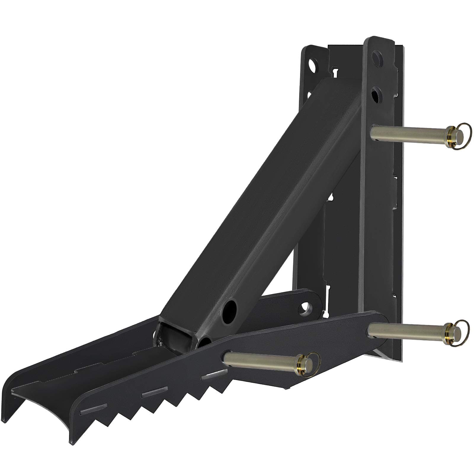 Mophorn DIY 32 inch Backhoe Excavator Thumb DIY 32 in Weld On Backhoe Thumb Attachments Adjustable Boom Tractor Excavator Weld On 1/2Inch Teeth Thick Steel Plate 12MM Bolt-On Design