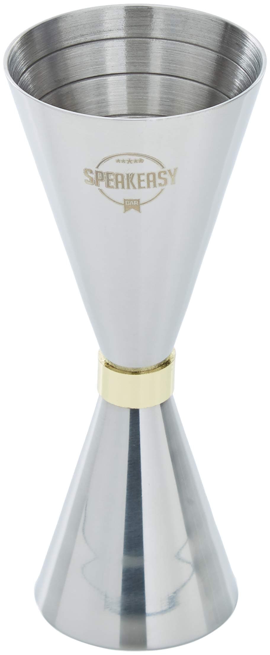 Barprofessional CJCC205 Mr. Slim Jigger 25/50Ml, Silver