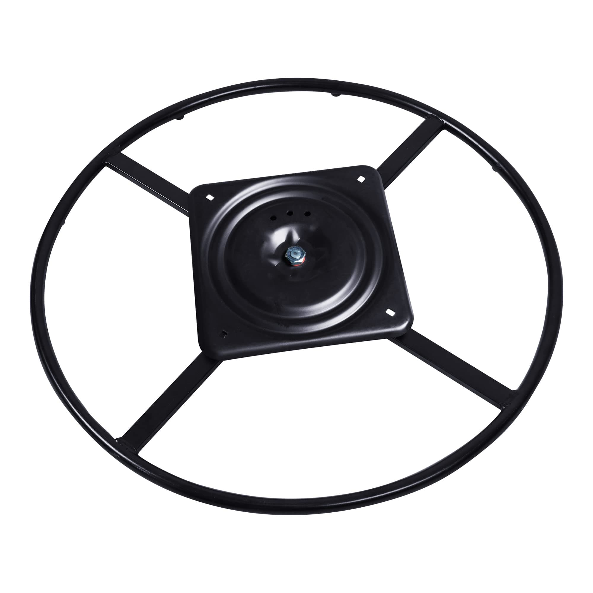 Yoogu Heavy Duty 25.5" Recliner Chair Sofa Furniture Ring Swivel Base Replacement with 10 Inch Plate (25.5 inch)