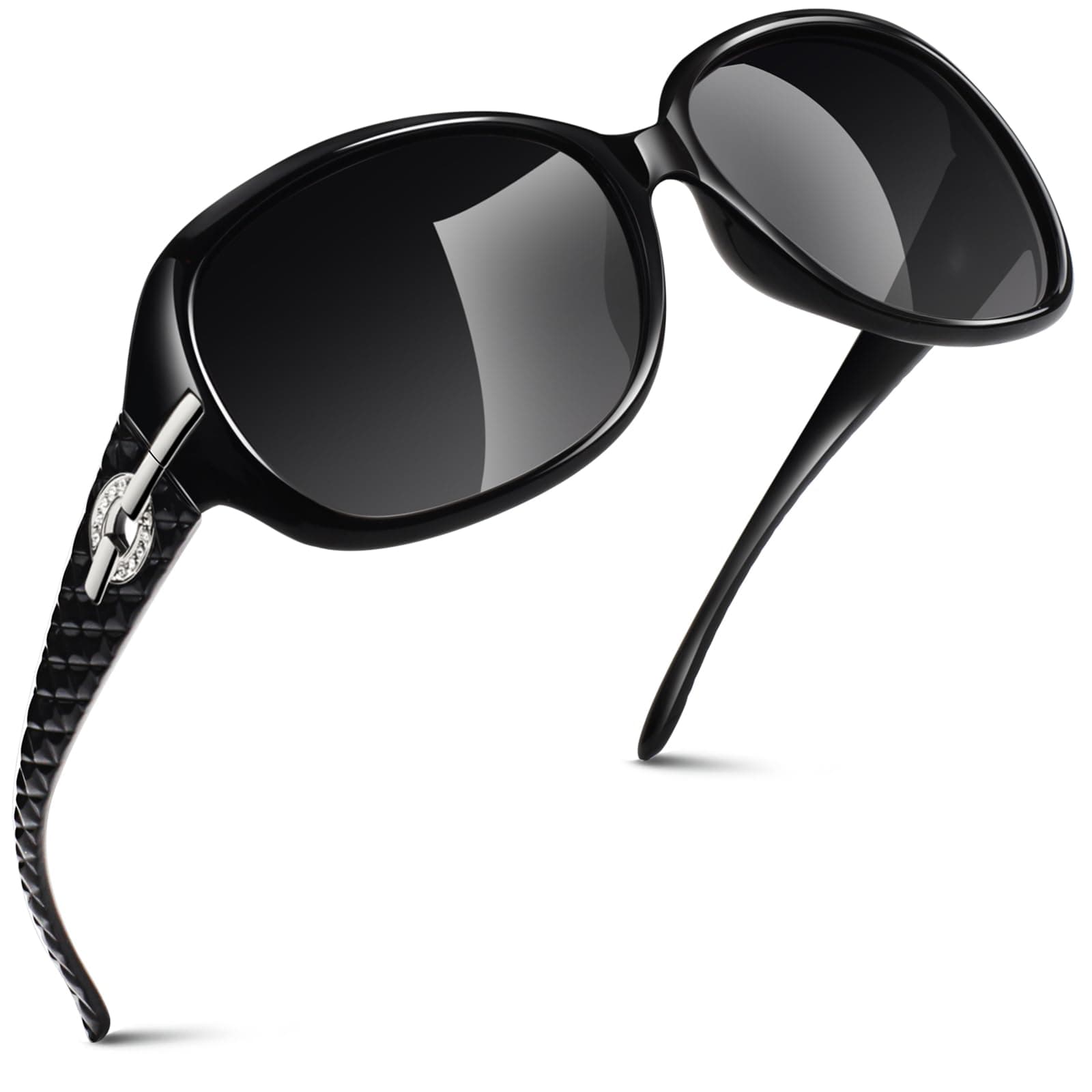 Sunglasses Womens Polarized Trendy Oversized Sun Glasses Fashion Ladies Shades 100% UV400 Protection S85