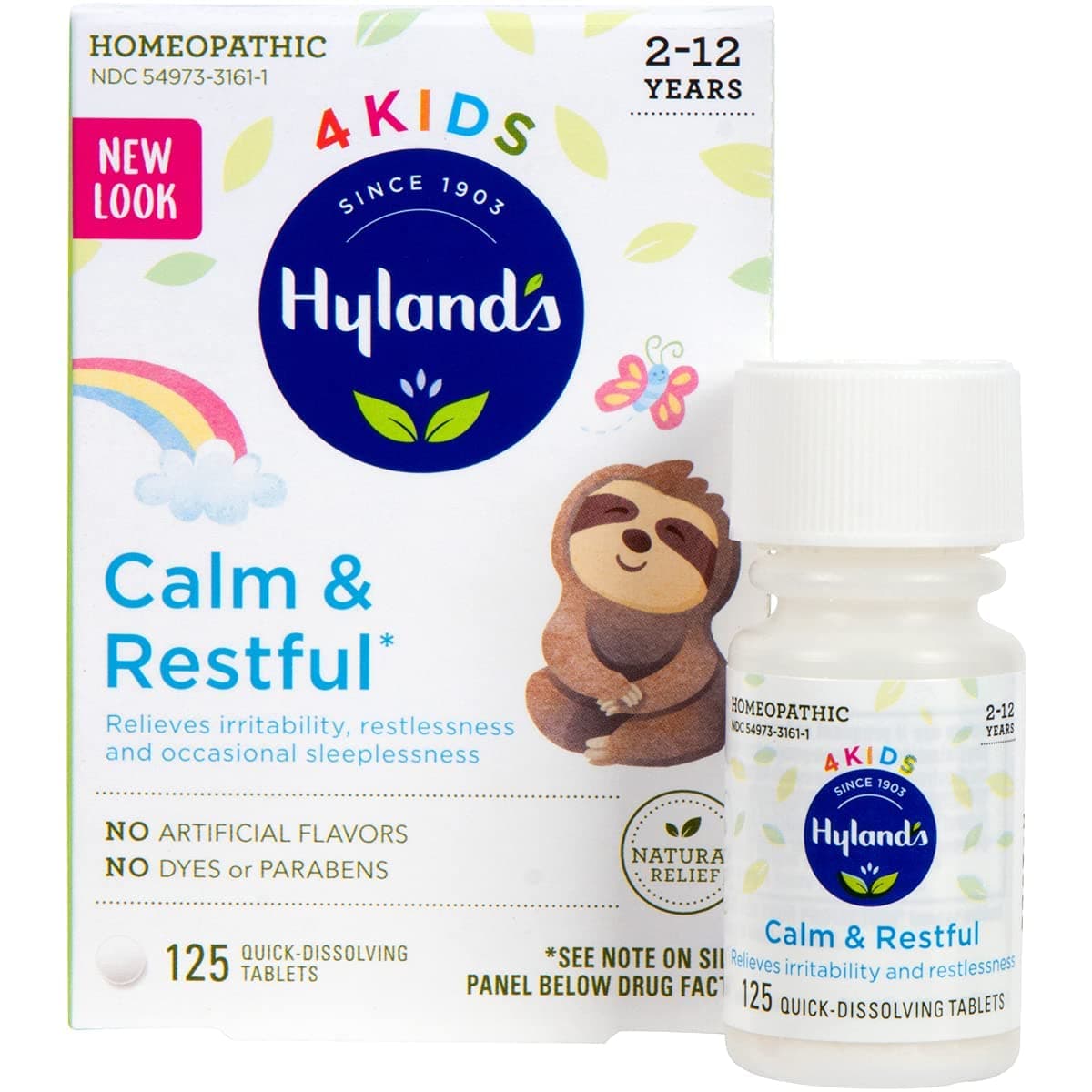 HYLANDS Calm 'n Restful 4Kids, 125 CT