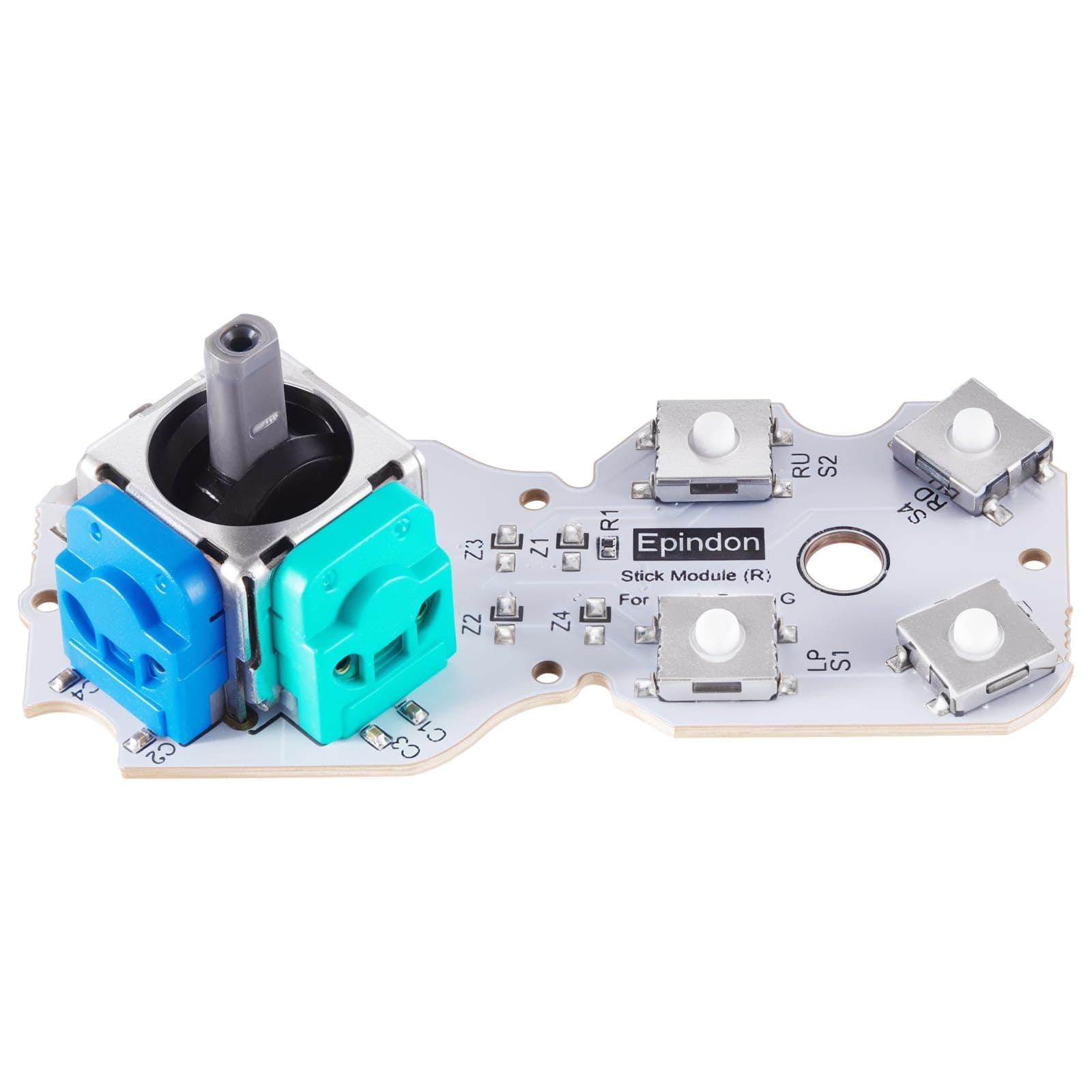 Epindon Hall Effect Replacement Stick Module with tactile action buttons Compatible with Victrix Pro BFG Wireless Controllers - Left Stick(80G)