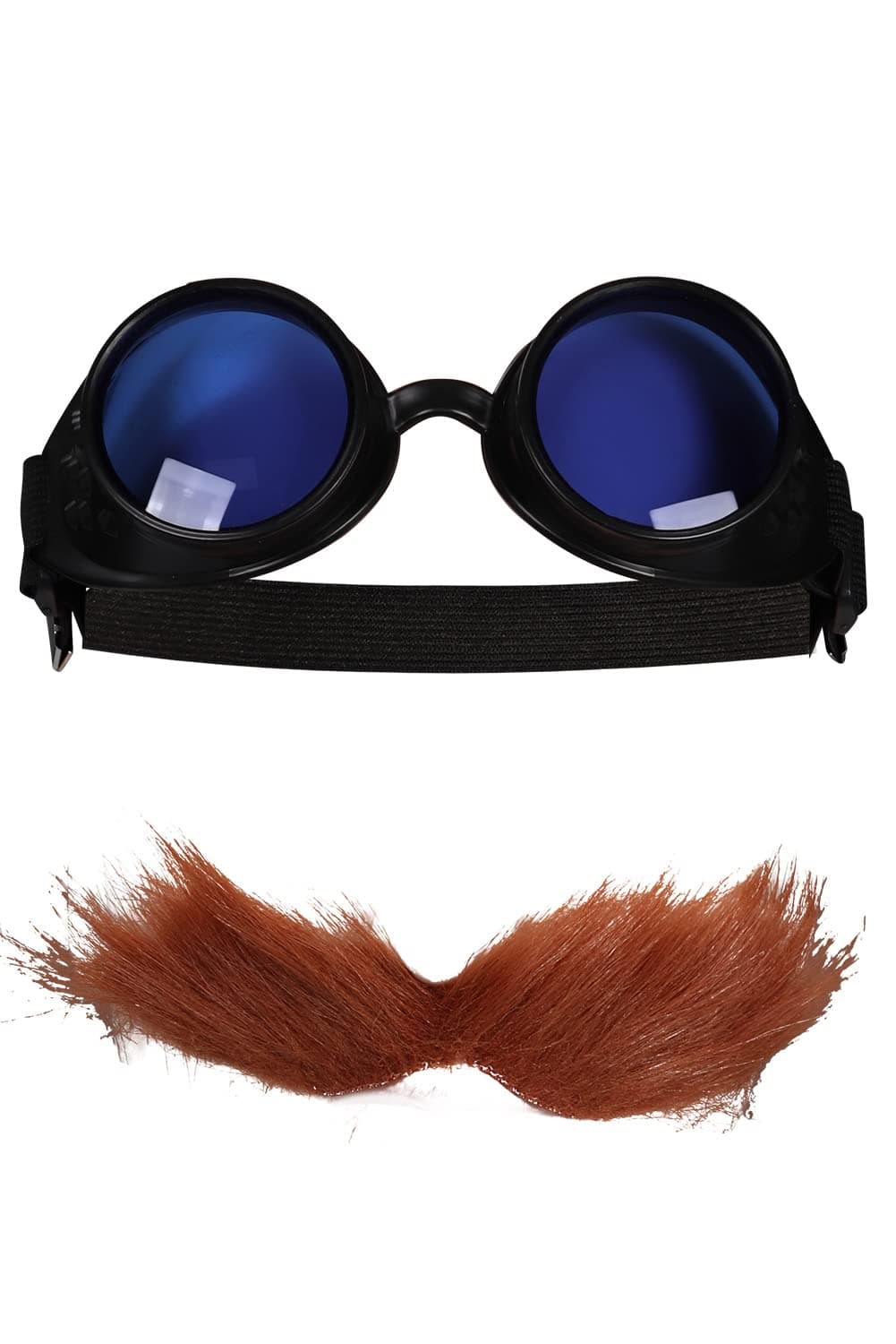 xingyueshop Dr Eggman Cosplay Beard Glasses Costume Accessory Props