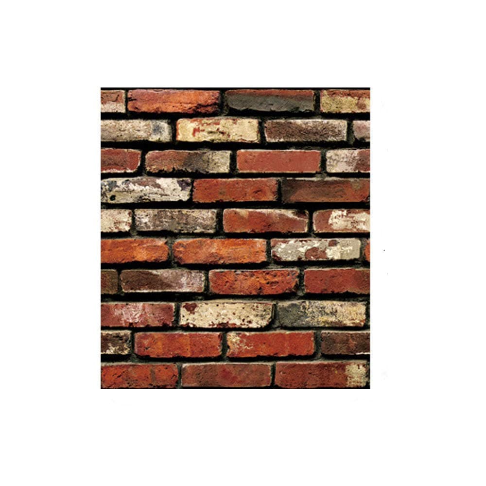 DXY 45×100 cm Moldproof Wall Stickers Backsplash Peel and Stick Room Decoration (Natural Bricks)