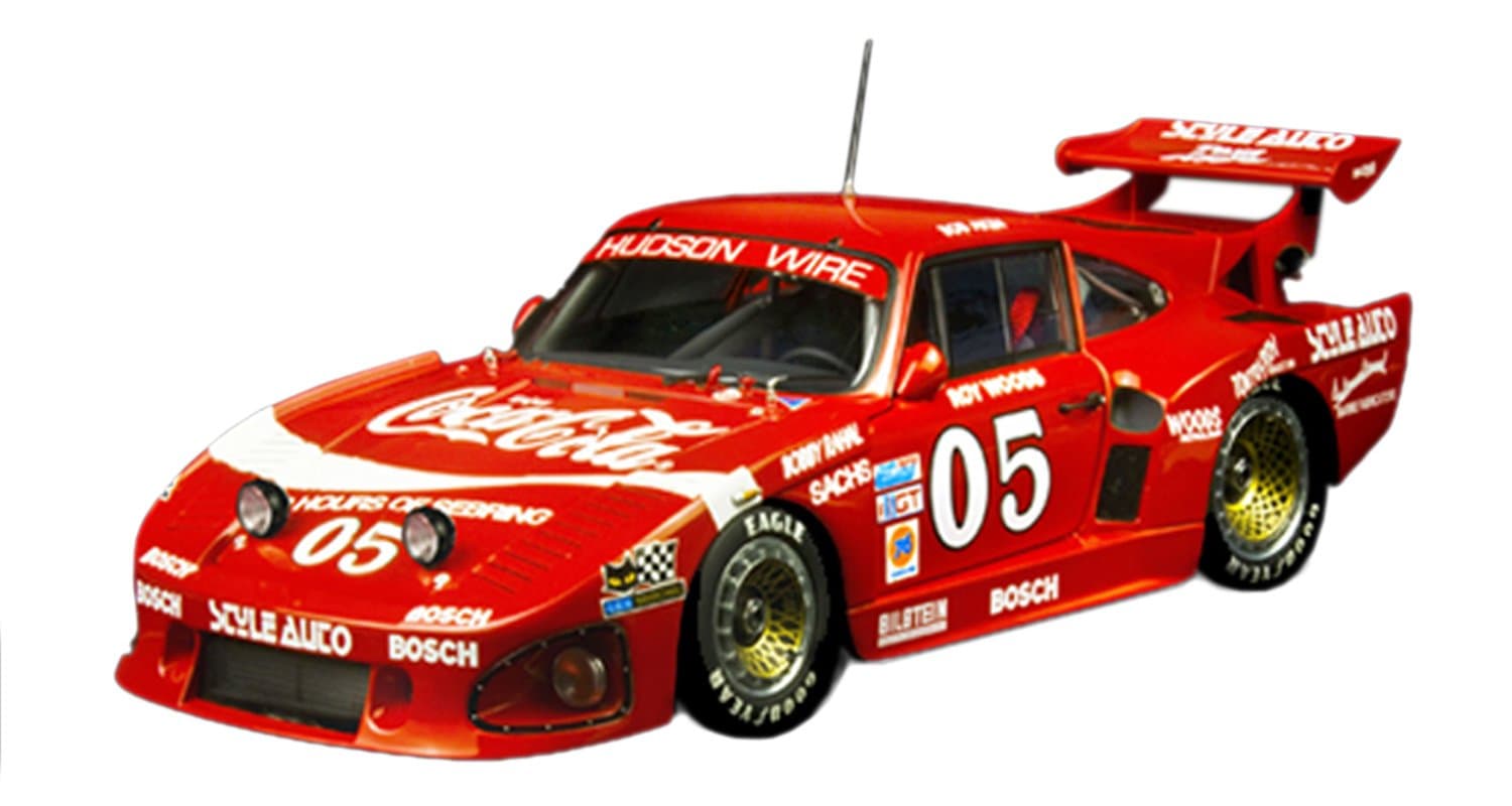 TrueScale Miniatures 1/43 Scale Model Porsche 962 Long Tail 1985 #5 Car