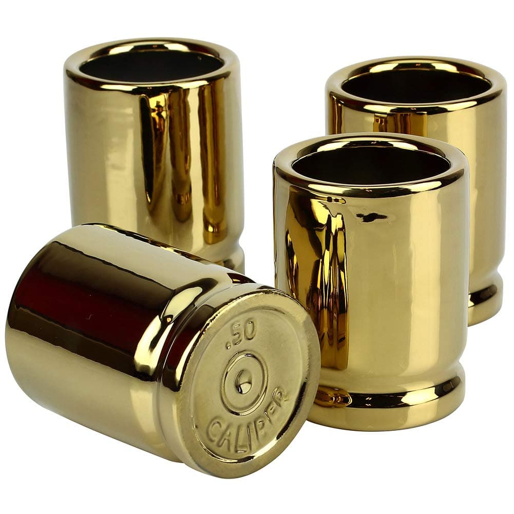 50 Caliber Shot Glass - Set of 4