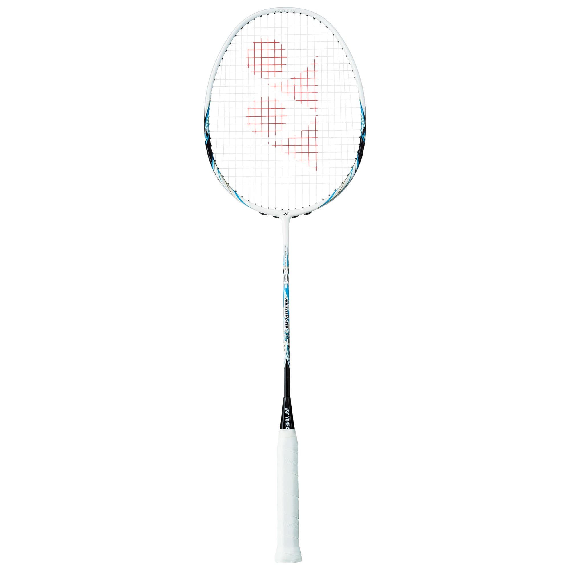 Yonex Muscle Power 15 (2015 New) White / Light Blue Mp15f 3u(ave.88g) G5 (Racquet Unstring)