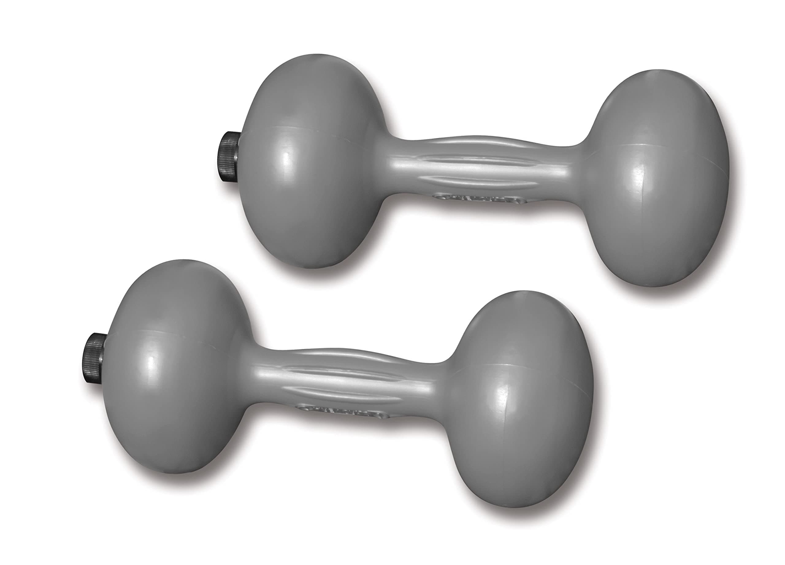 Rovera unisex_adult Coppia Manubri Da Riempire Zavorrabili Pair of Empty Dumbbells to Fill Weighted with Water, Salt, Sand, Lead, Orange, 28 x 13.5 cm