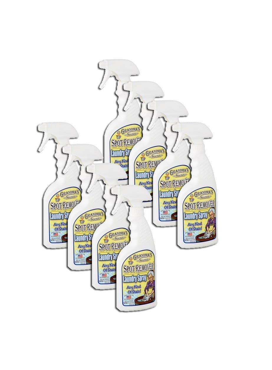 GRANDMA'S Secret Pack of 8 - Grandma's Secret Spot Remover Laundry Spray, 16 fl oz