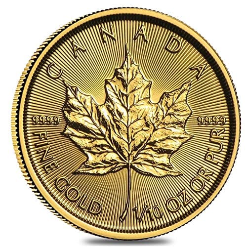 Canada (1/10 oz) Gold Maple Leafs - Random Year