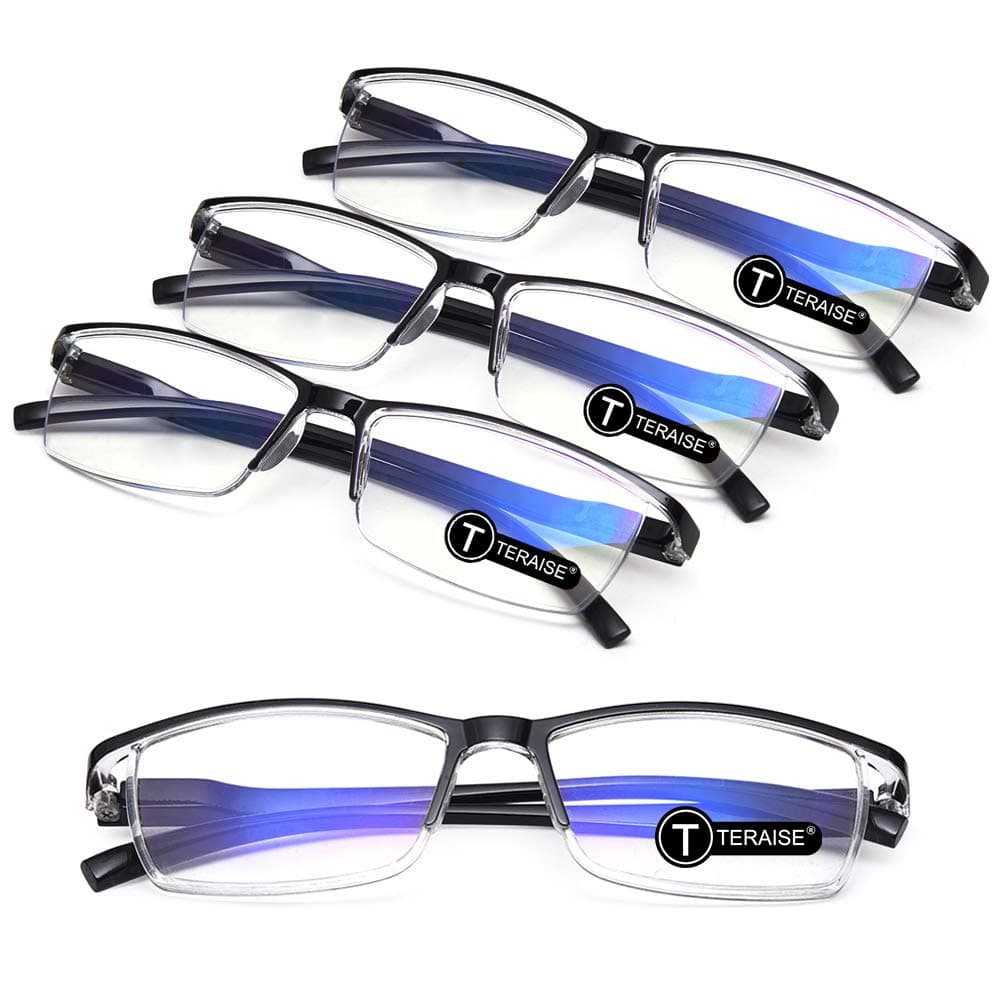 TERAISE Fashion Anti-blue light Reading Glasses Men Women Computer Reader