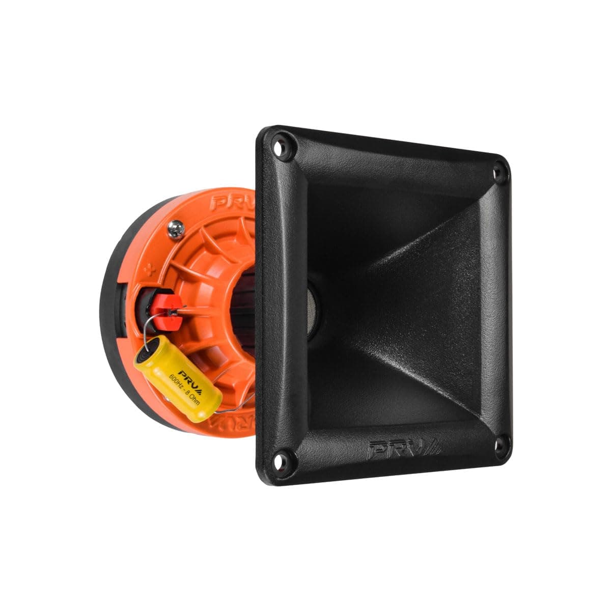 WG270Ph Horn Driver - 1" Exit Phenolic Compression Driver 150 Watts 8 Ohm 106.5 dB with Compact 60° x 60° Exponential Horn for Car Audio