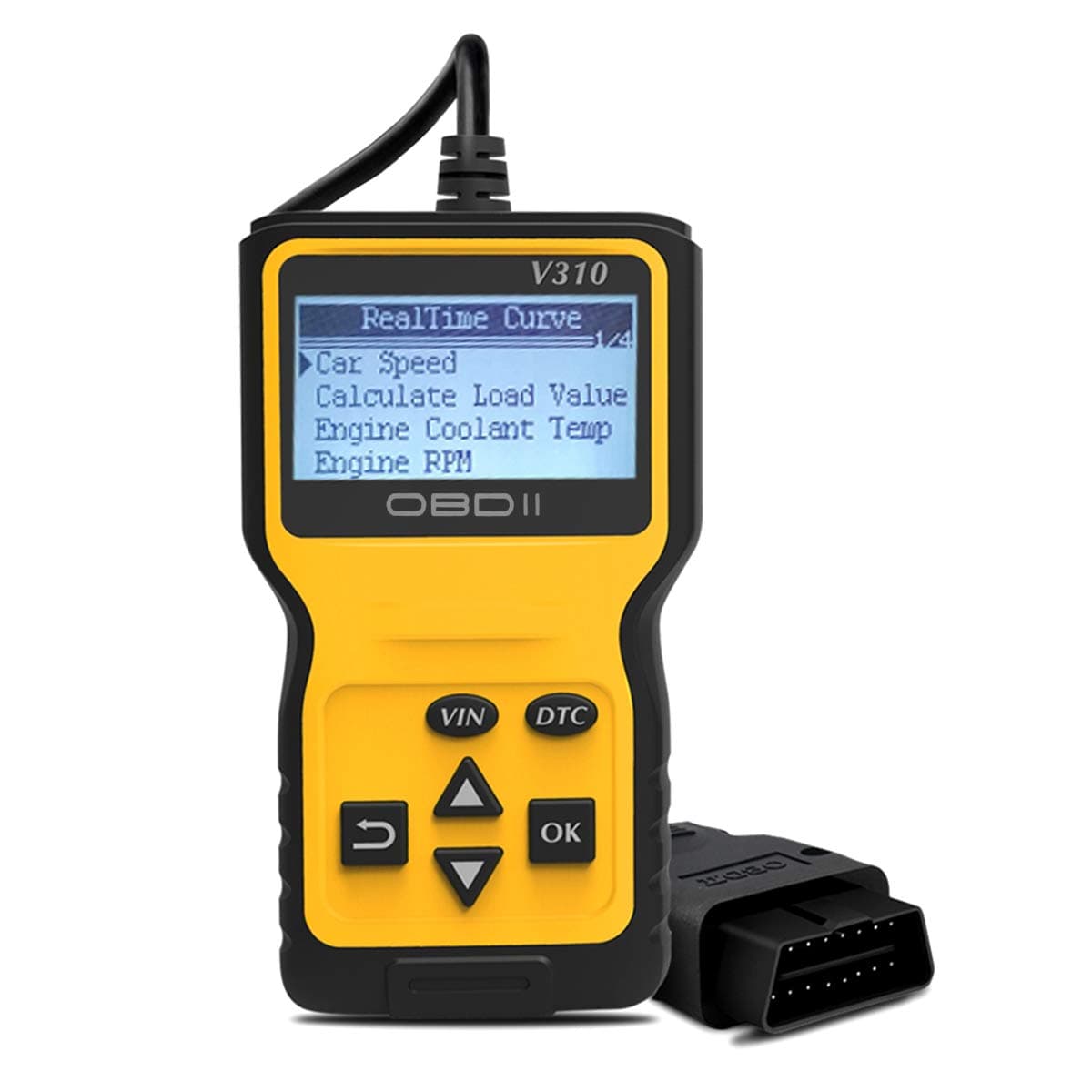 Picowe V310 OBD II Scanner Universal Car Engine Fault Code Reader OBD2 Scanner Auto Vehicle Check Engine Light Analyzer Diagnostic Scan Tool