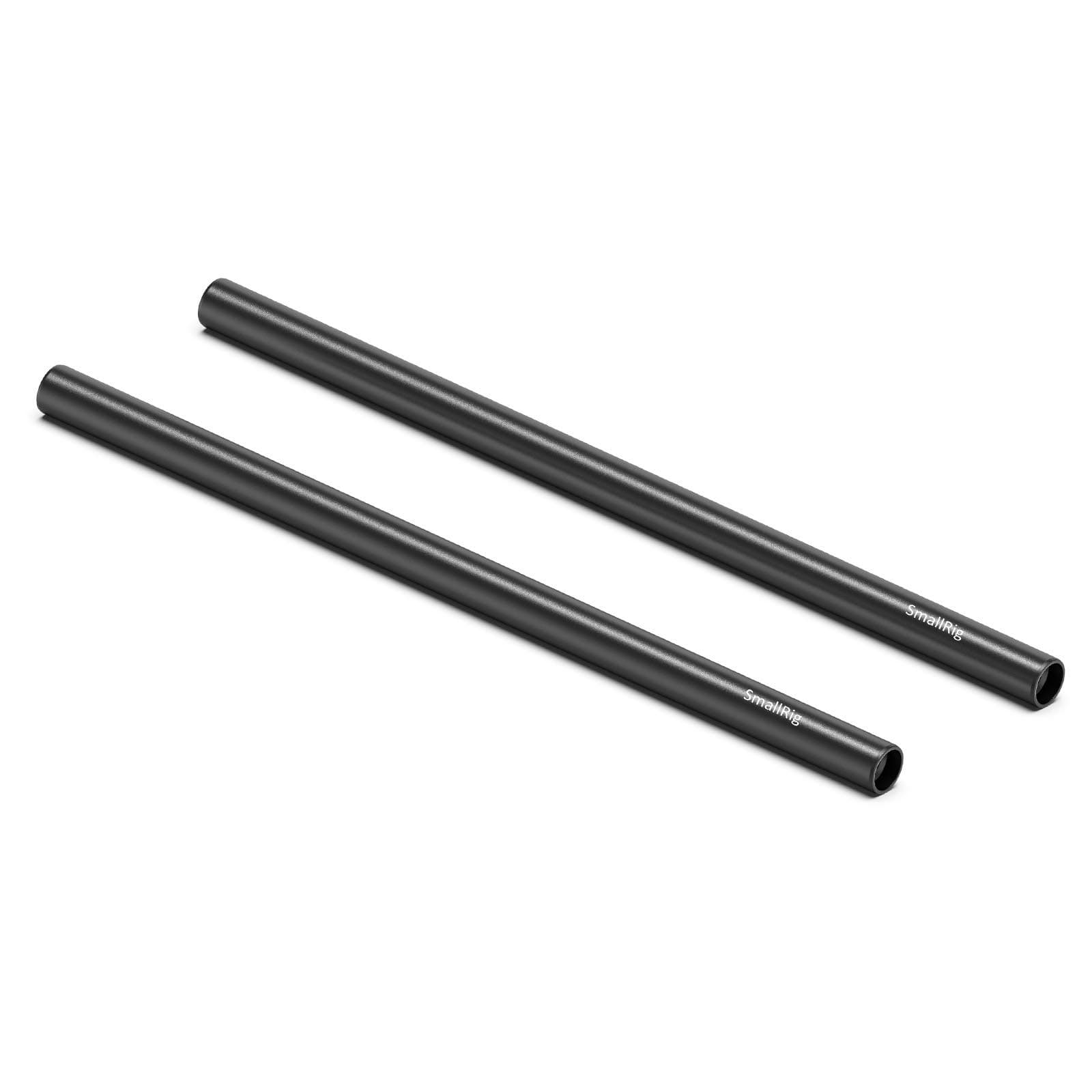 SMALLRIG 15mm Rod 12 Inch 2 PCS, Made of Aluminum Alloy, with M12 Inner Thread (12"/30cm) - 1053