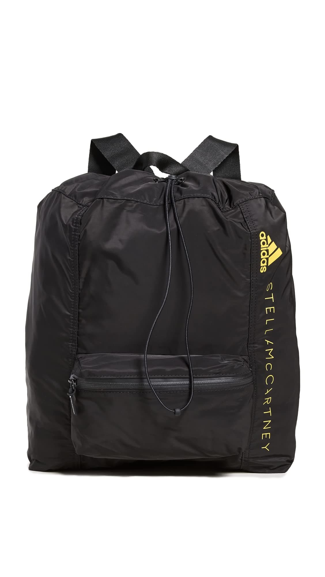 adidas by Stella McCartneyWomen's ASMC Gymsack, Black/Black/Yellow, One Size