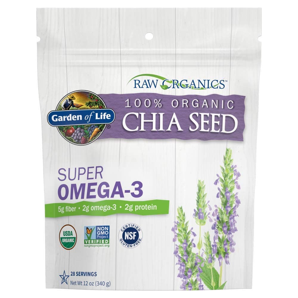 Super Omega-3 Organic Chia Seed 12 Oz.