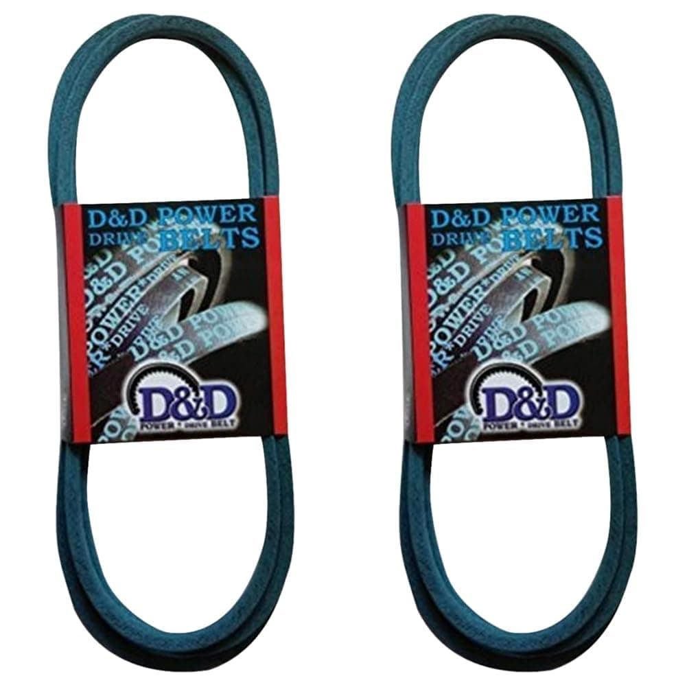 D&D PowerDrive A-A89K Kevlar V Belt, 91" Length, 0.5" Width (Pack of 2)