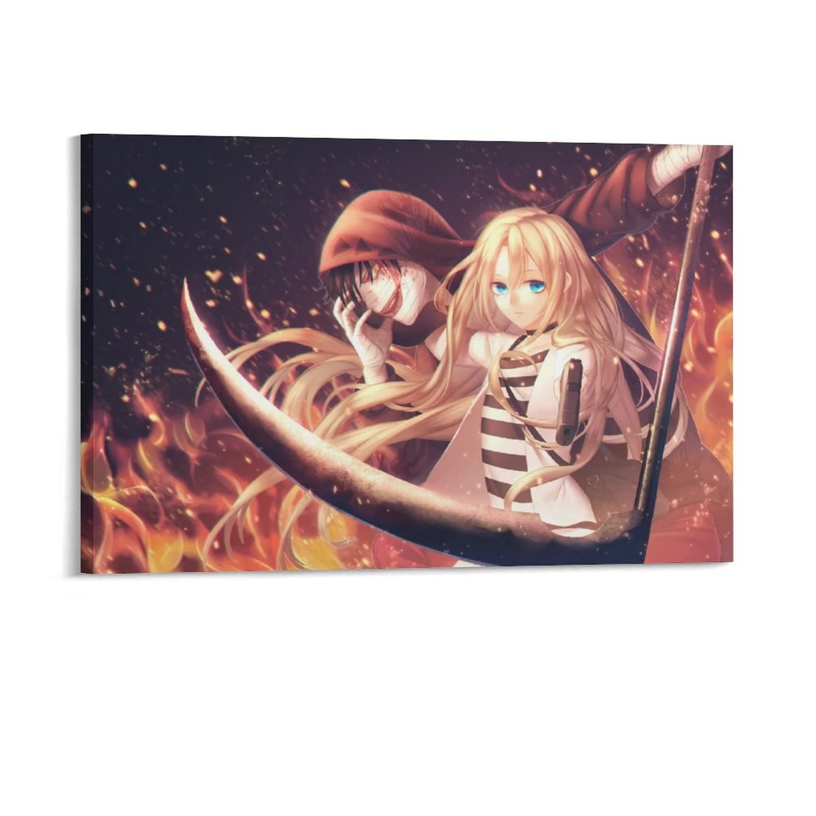 Anima Angels of Death Rachel Ray Cool Poster Wall Art Gift for Children 05 Canvas Poster Wall Art Decor Print Picture Paintings for Living Room Bedroom Decoration 24x36inch(60x90cm)
