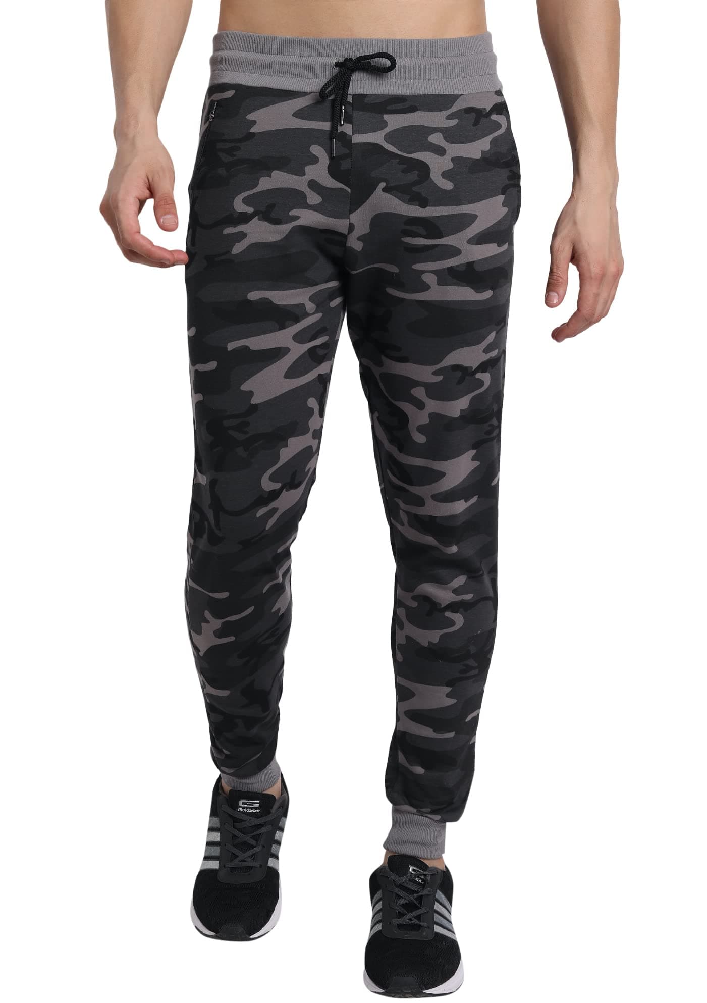 Peppyzone Men's Camouflage Regular Fit Track Pant