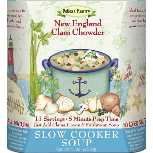 Delicae Gourmet New England Clam Chowder