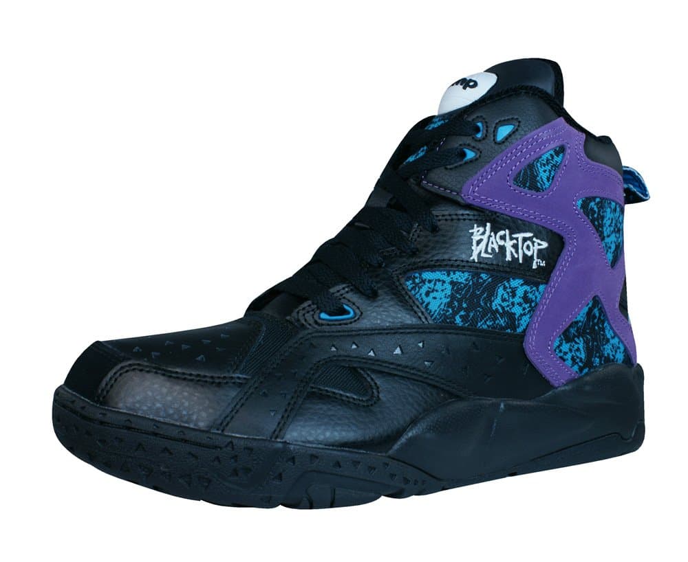 Reebok Men’s Top Battle Ground Sneakers 44 Black