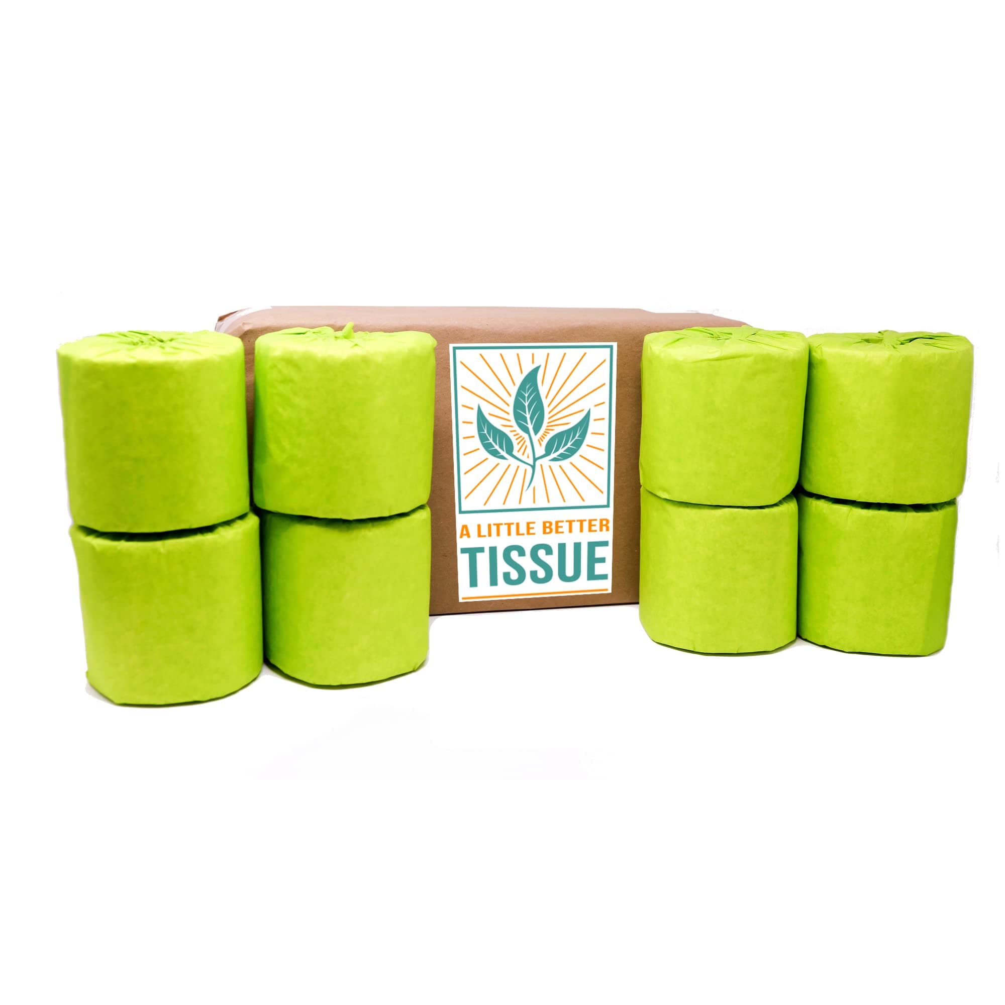 A Little Better RV Toilet Paper [8 Count] Biodegradable Toilet Paper Recycled - Eco Friendly, Rapid Dissolving and Septic Safe - Individually Wrapped - Made in USA - 2 Ply