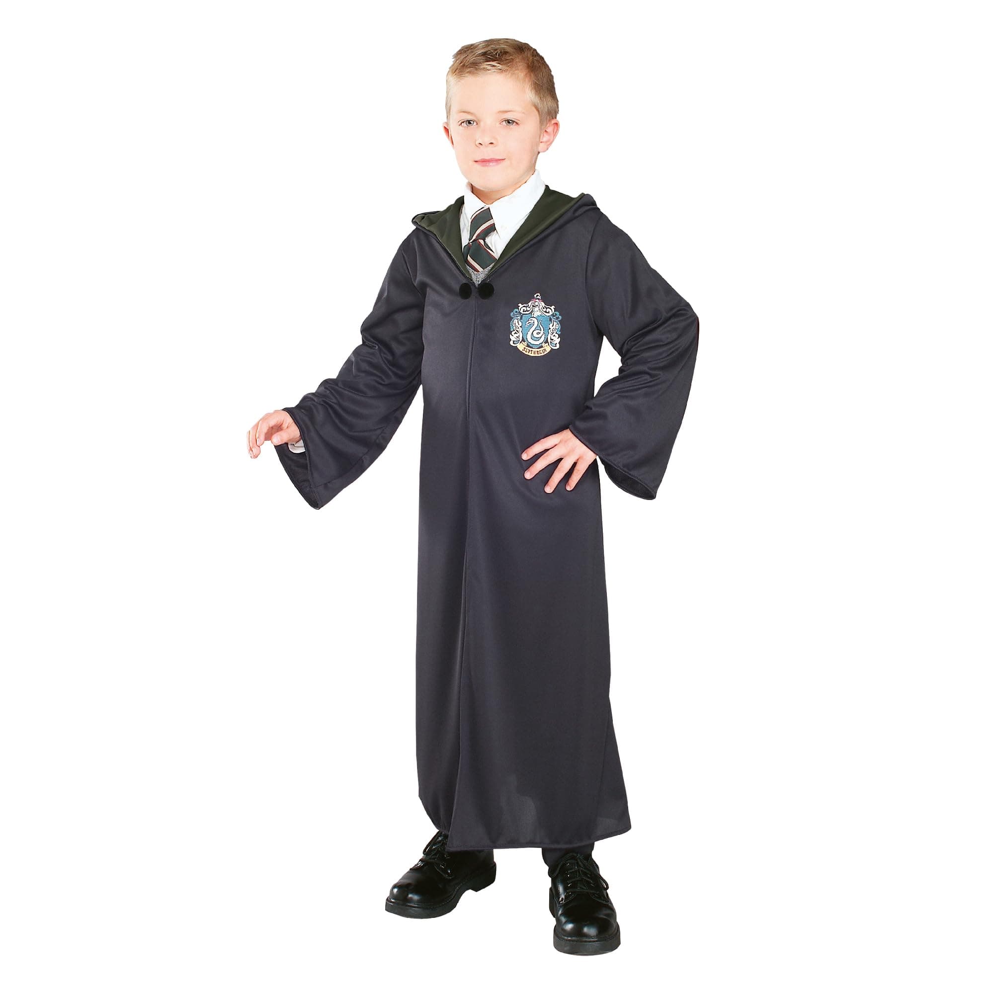Rubies Official Harry Potter - Slytherin Robe, Children's Costume Halloween